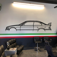 E36 M3 CS Silhouette Wall Art