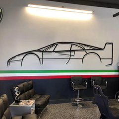 F-40 Silhouette Wall Art