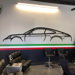 911 Model 991 Silhouette Wall Art