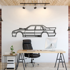 Blown 355 2Angry Silhouette Wall Art