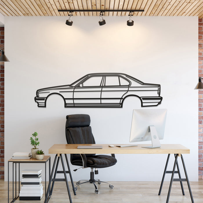 E34 Silhouette Wall Art