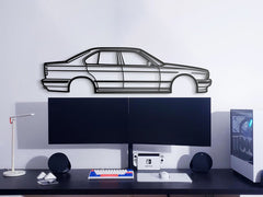 E34 Silhouette Wall Art