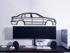 E39 M5 Silhouette Wall Art