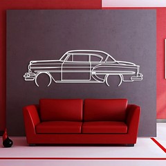 1954 Belair Detailed Silhouette Wall Art