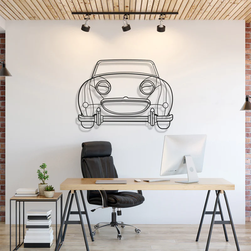 1961 Bugeye Sprite Silhouette Wall Art