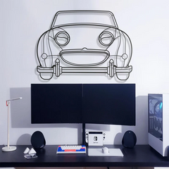 1961 Bugeye Sprite Silhouette Wall Art