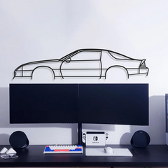 1987 Camaro Silhouette Wall Art