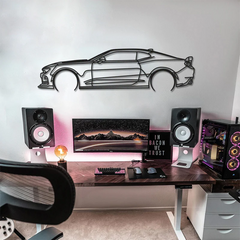 Camaro SS 1LE Detailed Silhouette Wall Art