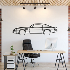 1978 Camaro Z28 Detailed Silhouette Wall Art