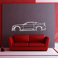 Camaro ZL1 Detailed Silhouette Wall Art