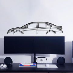 Toyota Camry 2017 Silhouette Wall Art