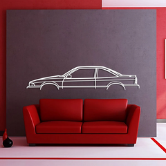 1989 Cavalier Silhouette Wall Art