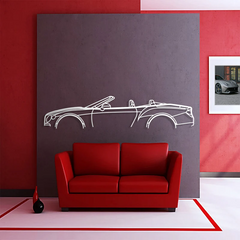 Continental GT Speed Convertible Silhouette Wall Art