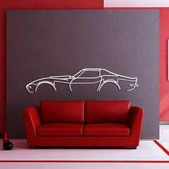 Corvette C3 L88 Classic Silhouette Wall Art