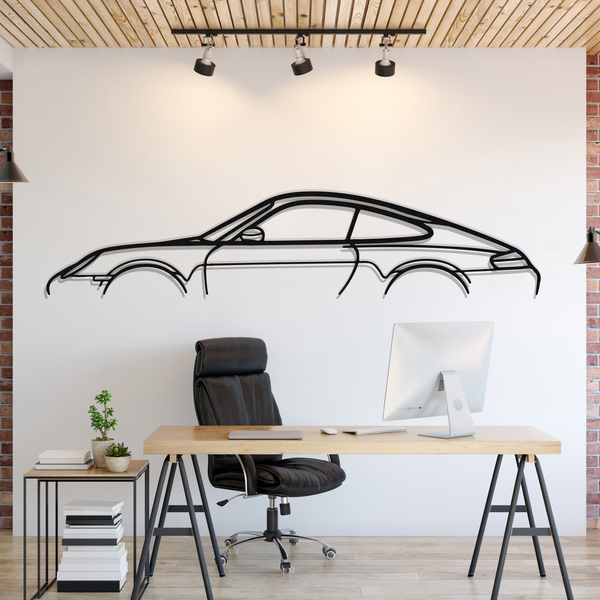 911 Model 996 Silhouette Wall Art