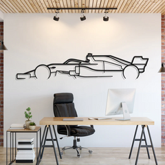 Formula One F1 Silhouette Wall Art