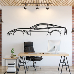 Corvette C7 Silhouette Wall Art