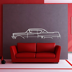 1957 De Ville Coupe Silhouette Wall Art