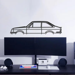 Escort Mk2 RS1800 Classic Silhouette Wall Art