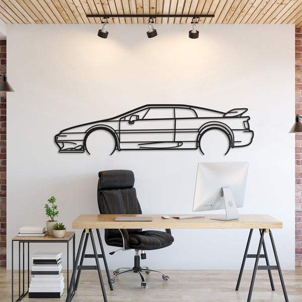 Lotus Esprit Turbo Detailed Silhouette Wall Art