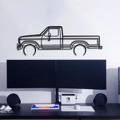 1986 F-150 XLT Silhouette Wall Art