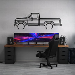 1986 F-150 XLT Silhouette Wall Art