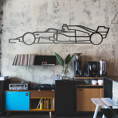 Formula 1 2020 Silhouette Wall Art