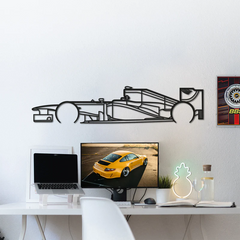 2012 RB8 Detailed Silhouette Wall Art