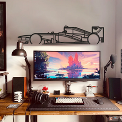 2012 RB8 Detailed Silhouette Wall Art