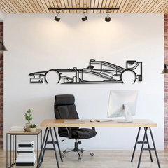 2012 RB8 Detailed Silhouette Wall Art