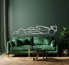 Formula 1 2022 Silhouette Wall Art