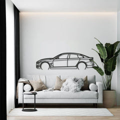 2019 F36 4 Gran Coupe Detailed Silhouette Wall Art