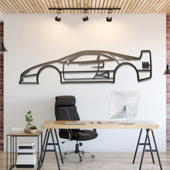 F40 Silhouette Wall Art