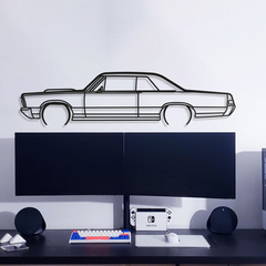 Pontiac GTO 1965 Silhouette Wall Art