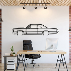 Pontiac GTO 1965 Silhouette Wall Art