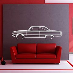 1967 Belvedere GTX Silhouette Wall Art