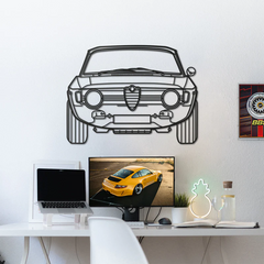 1967 Giulia Front Silhouette Wall Art