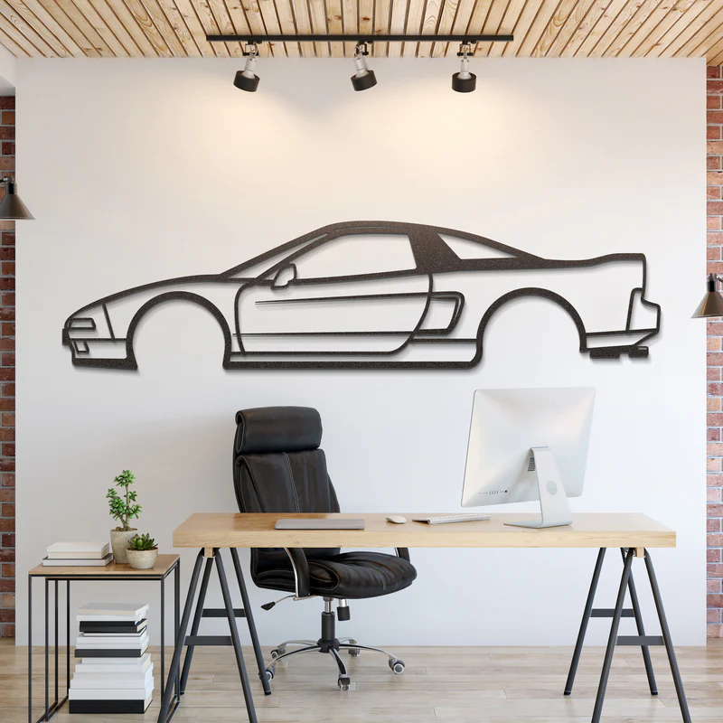 1991 NSX Silhouette Wall Art