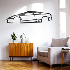 Lamborghini Murcielago Silhouette Wall Art