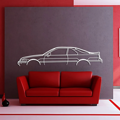 Legend LS Silhouette Wall Art