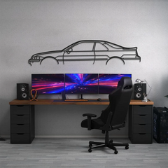 Legend LS Silhouette Wall Art