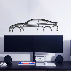 M4 F82 Classic Silhouette Wall Art