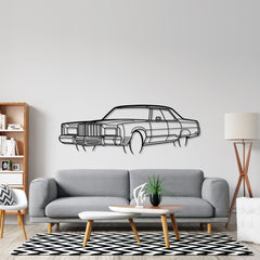 New Yorker 1978 Angle Silhouette Wall Art