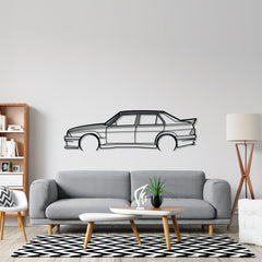 Alfa 75 Evoluzione Detailed Silhouette Wall Art