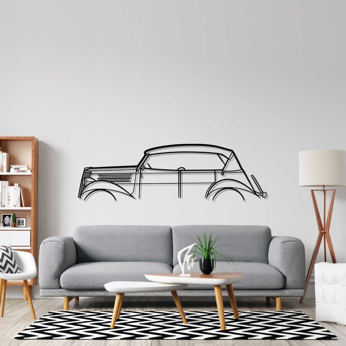 Phaeton 1930 Classic Silhouette Wall Art