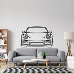 981 Boxter Front Silhouette Wall Art