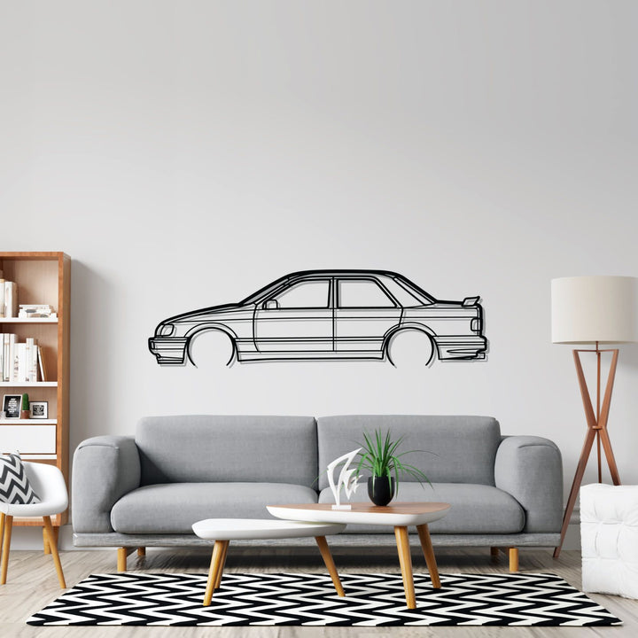 Sierra RS 1989 V2 Detailed Silhouette Wall Art