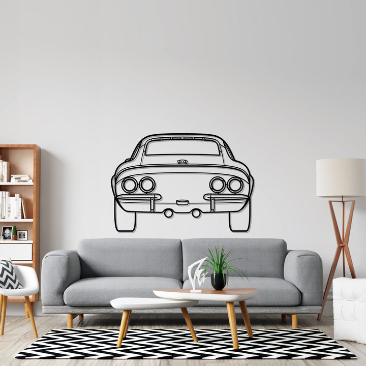 GT 1970 Back Silhouette Wall Art