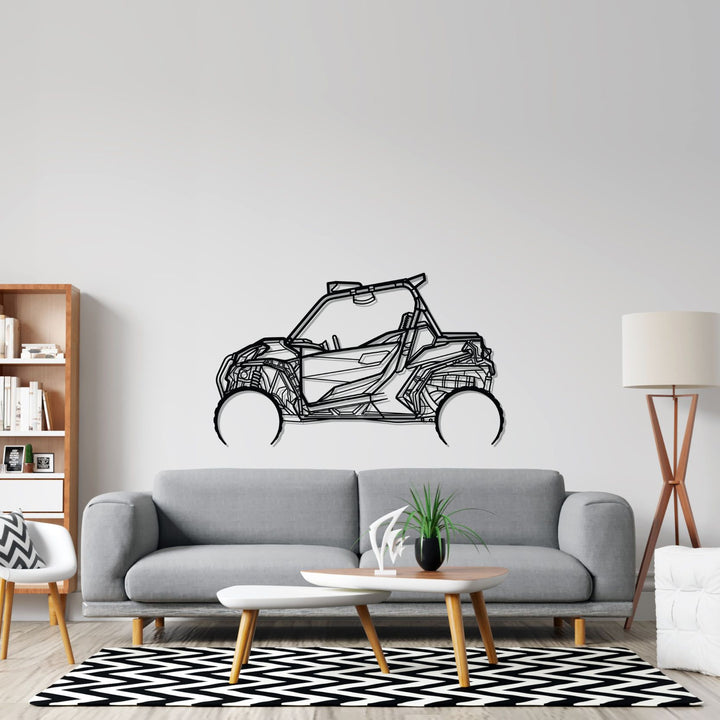 Can Am Maverick 1000R Detailed Silhouette Wall Art