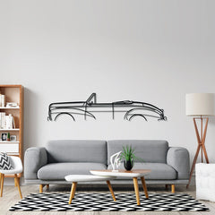 203 Convertible 1952 Classic Silhouette Wall Art